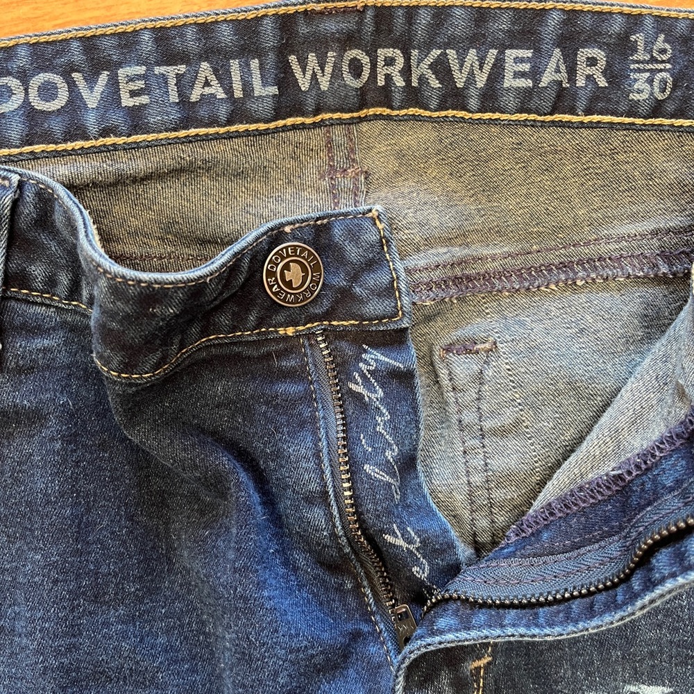 Dovetail Workwear Maven jeans size 16